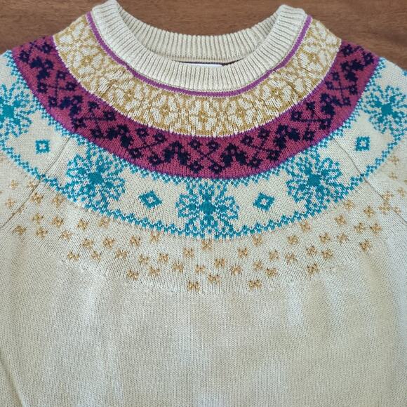 Disney store  Girls Frozen long sleeve pullover Sweater size 4T GUC - Picture 4 of 10